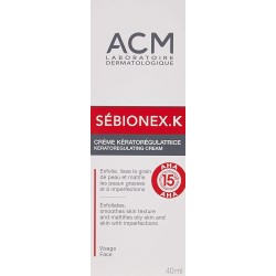 أي سي إم كي.سيبيونكس كريم مقشر لحبوب الشباب | 40مل أي سي إم كي.سيبيونكس كريم مقشر لحبوب الشباب | 40مل